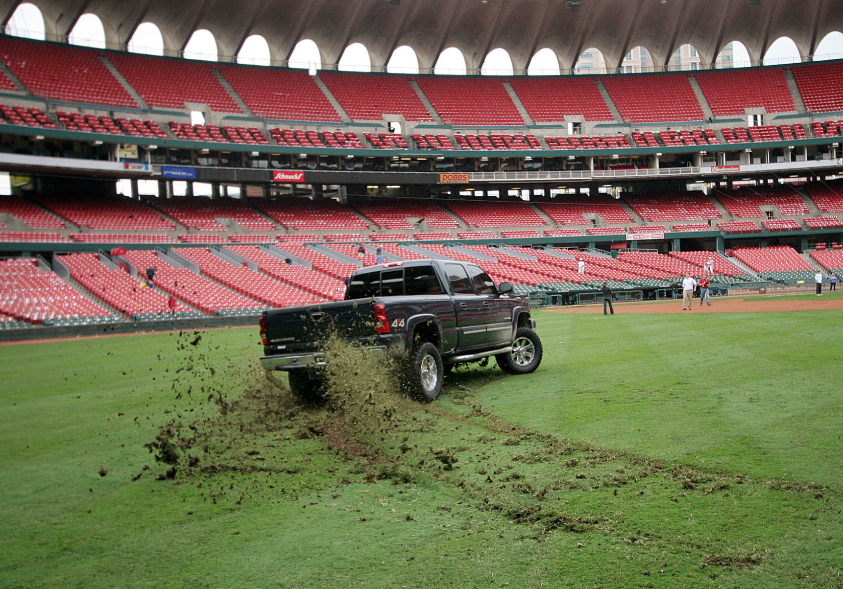 Doughnuts on the field